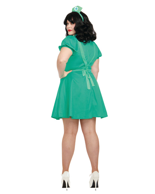 Plus Size Nursie Women's Costume Dreamgirl International 