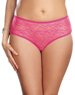 Plus Size Ruffle Back Crotchless Panty Panty Dreamgirl International 