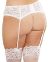 Plus Size Stretch Lace Garter Belt Garter Belt Dreamgirl International 