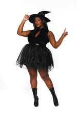 Plus Size Vintage Witch Women's Costume Dreamgirl 