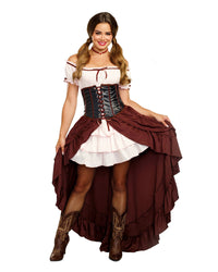 Saloon Gal Women's Costume Dreamgirl Costume