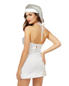 Santa Chemise With Silver Sequin Mesh & Lining Chemise Dreamgirl International 