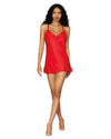 Satin Chemise LINGERIE CHEMISE Dreamgirl International 