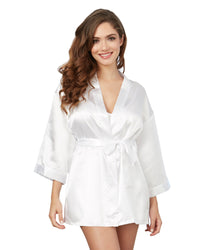 Satin Robe & Chemise Set Robe Dreamgirl International 