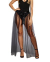 Sheer Tie Front Skirt Costume Accessory Dreamgirl Costume 