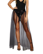 Sheer Tie Front Skirt Costume Accessory Dreamgirl Costume 