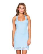 Soft Knit Jersey Sleepwear Chemise with Scoop Neckline Sleepwear Chemise Dreamgirl International 