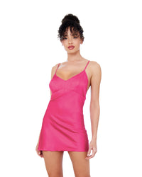 Soft Satin Chemise and Matching G-string Set Chemise Dreamgirl 