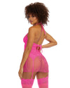 Two-Layered Fishnet Garter Slip Garter Slip Dreamgirl International 