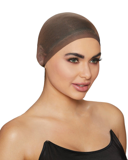 Wig Cap Wig Cap Dreamgirl Costume One Size Brown 