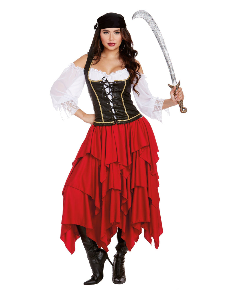 Women's Ships Ahoy Women's Costume Dreamgirl Costume 